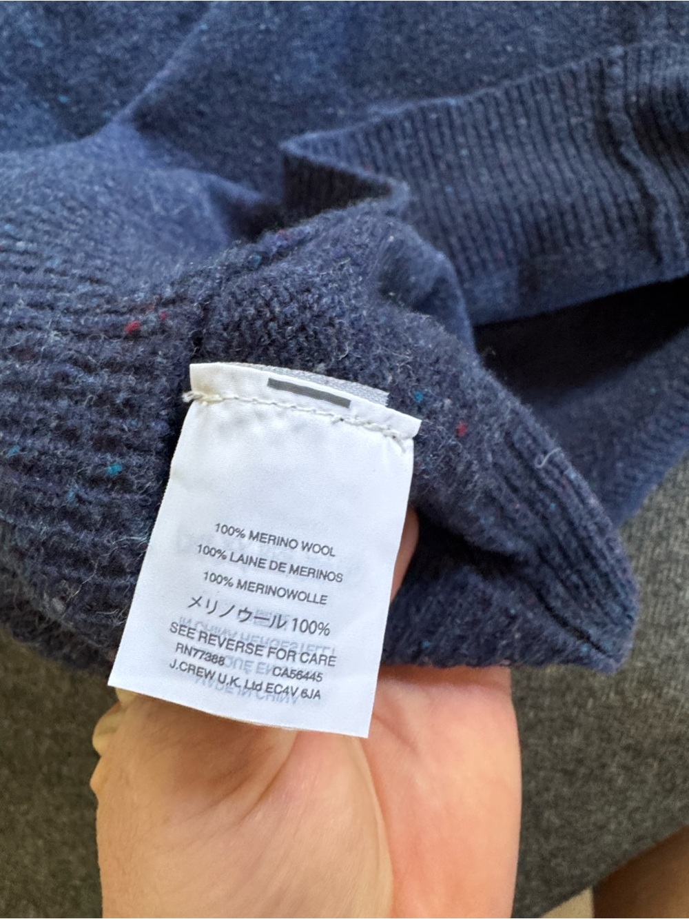 J CrewV-Neck Button Cardigan - Picture 6 of 6